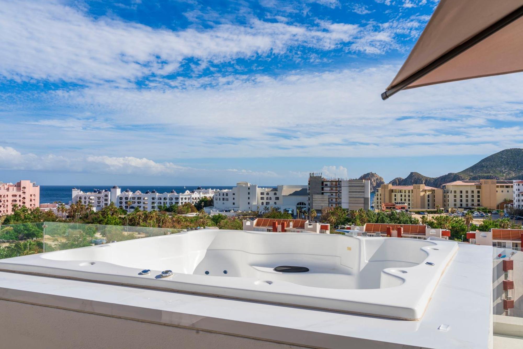 Luxury Apartment With Pool And Jacuzzi On Terrace In Medano Cabo San Lucas Exterior photo